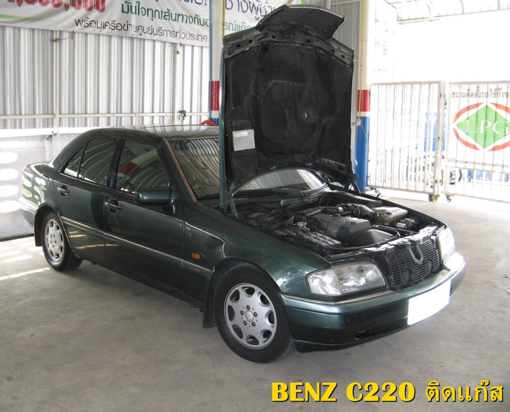 benz c220 gas-1