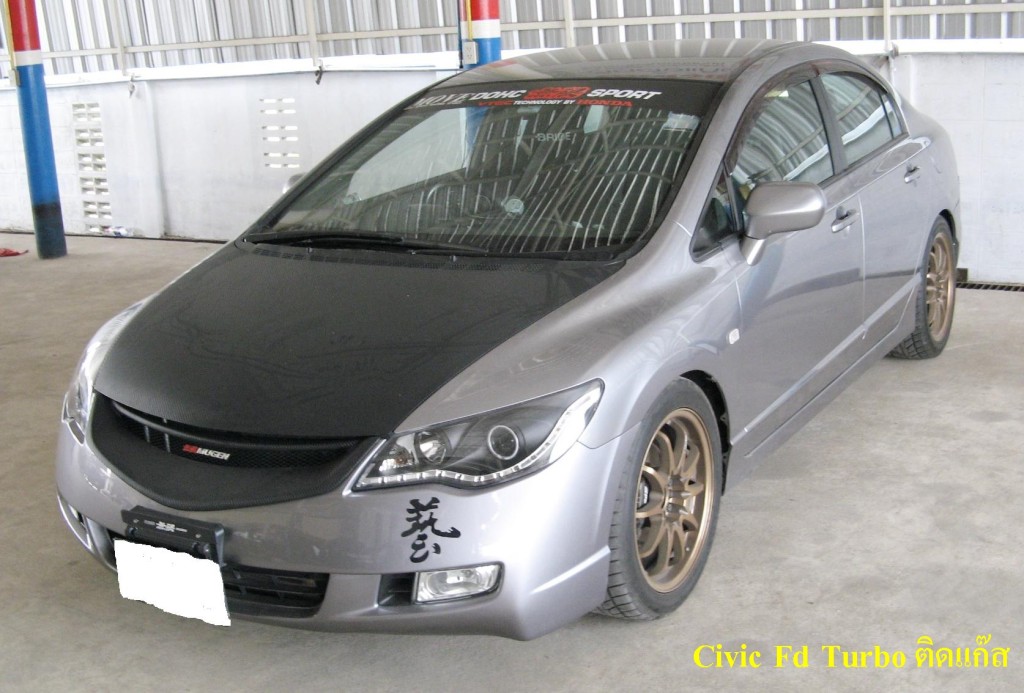 ฮอนด้า ซีวิค เอฟ ดี 1.8 เทอร์โบ ติดแก๊ส (Honda Civic FD 1.8 Turbo)