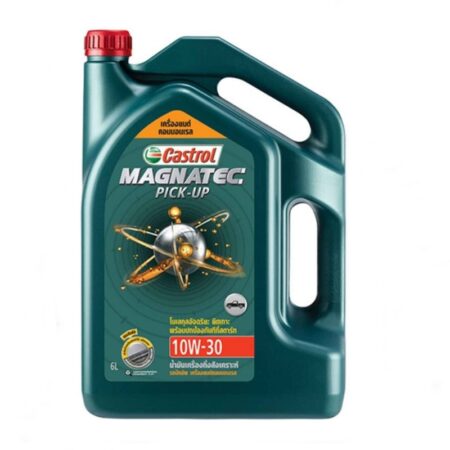 น้ำมันเครื่อง รถดีเซลคอมมอนเรล Castrol Magnatec Pick-up 10w-30 6+1ลิตร