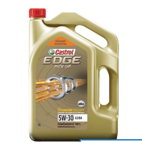 น้ำมันเครื่อง รถดีเซล สังเคราะห์ Castrol Edge Pickup 5W-30 A3/B4