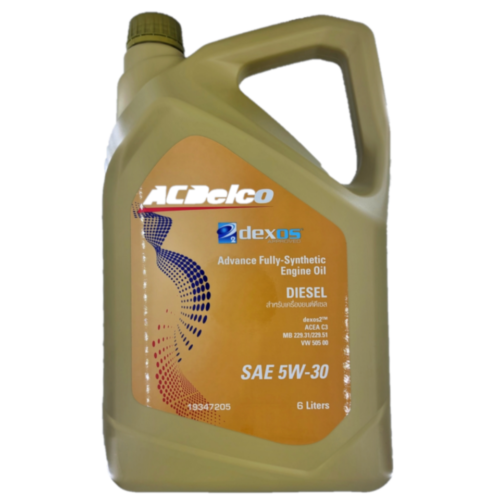 น้ำมันเครื่อง รถดีเซล สังเคราะห์ Acdelco Pickup 5W-30 Dexos2