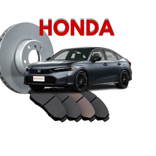 ราคาผ้าเบรก+จานเบรก HONDA