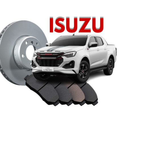 ราคาผ้าเบรก+จานเบรก  ISUZU