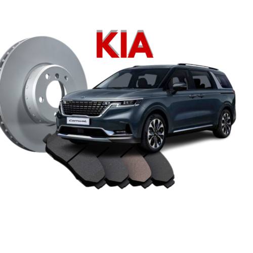 ราคาผ้าเบรก+จานเบรก KIA