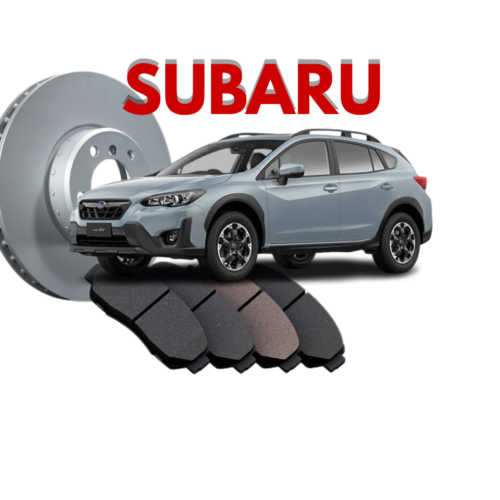 ราคาผ้าเบรก+จานเบรก SUBARU